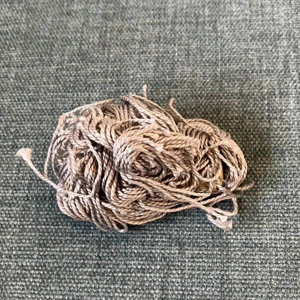 Blue Needlepoint Thread Yarn